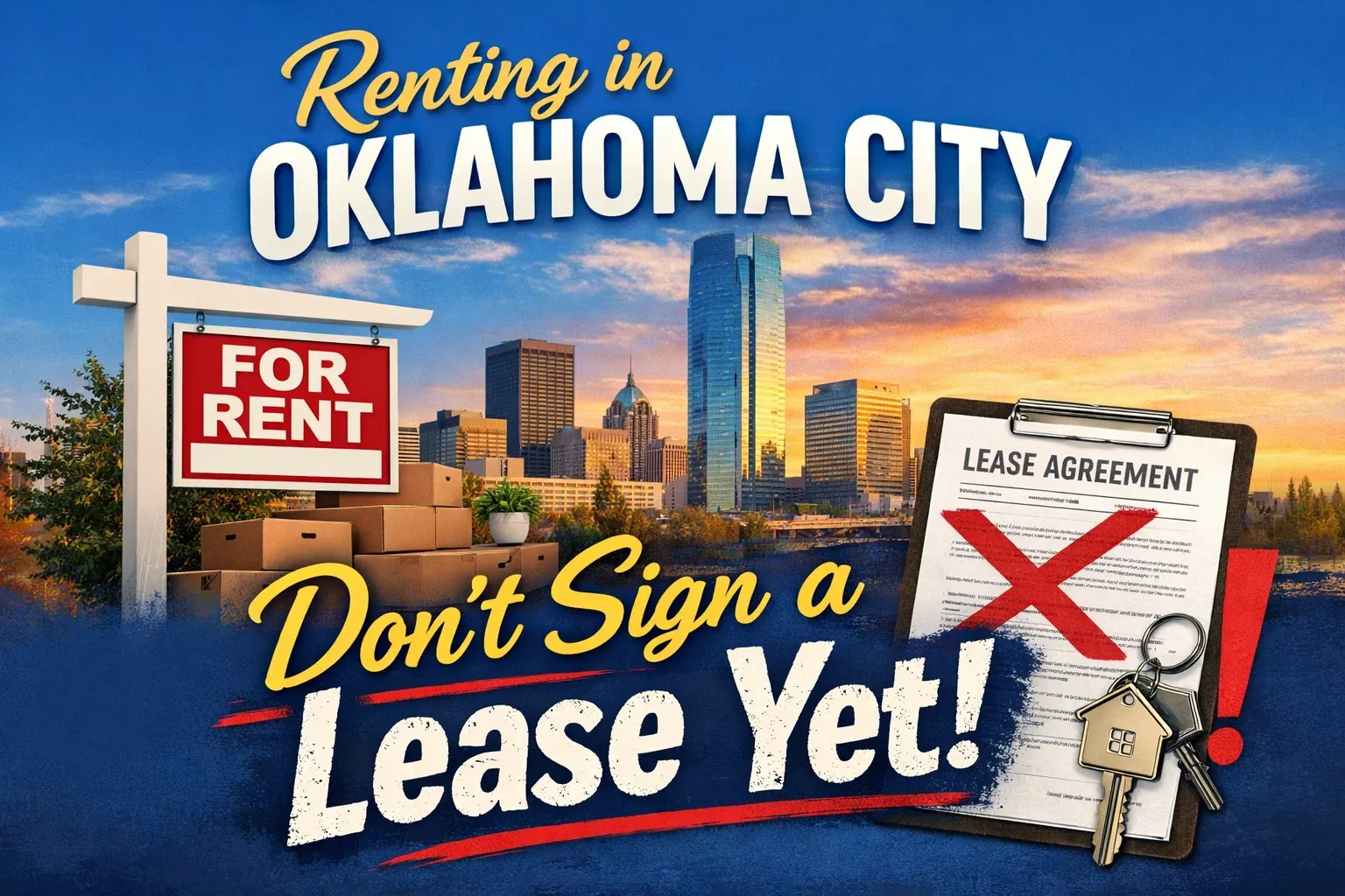 Renting in Oklahoma City? Don’t Sign a Lease Until You Read This